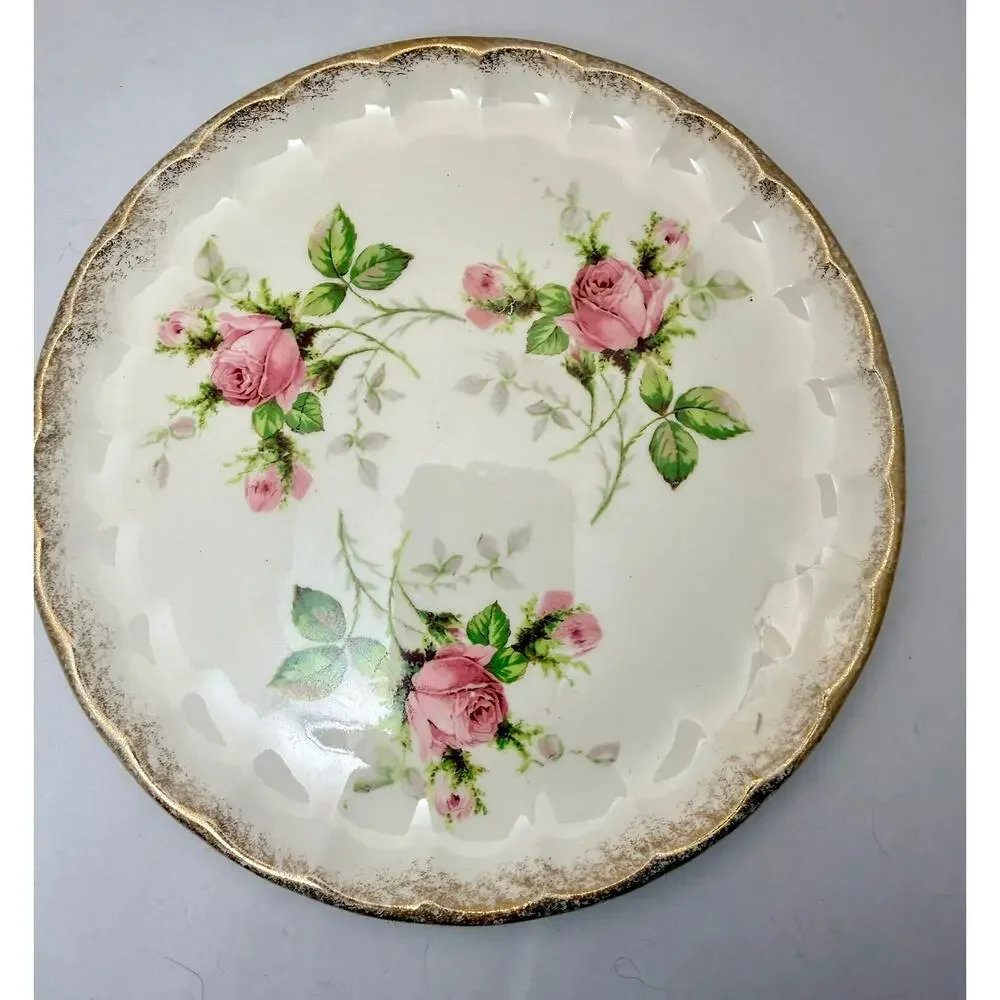 Vintage W.S. George Bolero Pink Rose 7